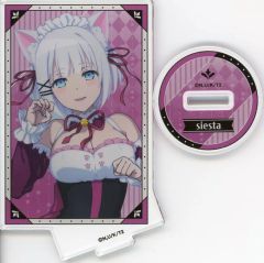 중고 アクリルスタンド・アクリルパネル シエスタ 猫耳メイド アクリルスタンドフィギュア ver.2 「 쿠지 引き堂 探偵はもう、死んでいる。 シエスタ Birthday2024 쿠지 」 C-3賞