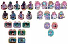 중고 食玩 ステッカー・シール 全28種セット 「銀河特急 ミルキー☆サブウェイ キャラカットステッカーガム」