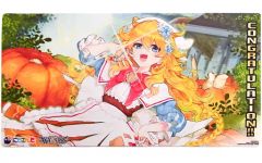 중고 サプライ ウィクロスTCG プレイマット 御伽原江良 2020年2月 WIXOSS CEREMONY上位賞