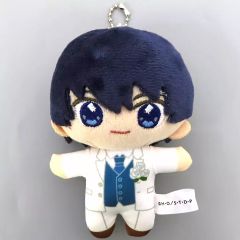 중고 キーホルダー 伊角慎一郎 ちょこ友ぬいぐるみ マスコット 「ヒカルの碁」 ナムコ限定