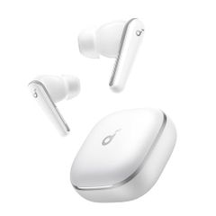 Anker Soundcore Liberty 5 パールホワイト 【完全ワイヤレスイヤホン/ウルトラノイズキャンセリング 3.5 / 3Dオーディオ / Dolby Audio対応/ワイヤレス充電/マルチポイント接続/外音取り込み / 最大48時間再生pms