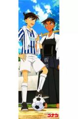 중고 ポスター アニメ 工藤新一 ユニフォーム ＆服部平次 道着 「名探偵コナン ポス×ポスコレクション Vol.2」