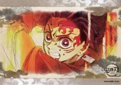 중고 食器 竈門炭治郎 ヒノカミ神楽 紙製ランチョンマット 「鬼滅の刃 刀鍛冶の里編 キャラクター絵巻カフェ 第一期 竈門兄弟と恋柱」 竈門炭治郎フードメニュー注文特典