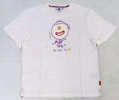 【中古】衣類 ジミン(BTS/防弾少年団) SAUCY Tシャツ ホワイト XXLサイズ 「BTS×マクドナルド 第2弾」