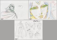 중고 原画イラストボード 宇宙戦艦ヤマト2202 愛の戦士たち 第六章「回生篇」 입장자 특템 複製原画 3週目 ズォーダー サーベラー デスラー