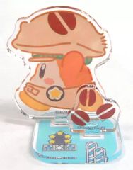 중고 アクリルスタンド・アクリルパネル ワドルディ コーヒー豆 「 별의 커비 カービィカフェ 2018 ミニアクリルスタンドコレクション2」