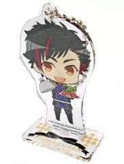 중고 キーホルダー・マスコット キャラクター 南雲鉄虎 「あんさんぶるスターズ!×animatecafe トレーディングアクリルスタンドキーホルダー ブラッドバンケットver. Aグループ」