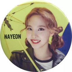 중고 バッジ・ピンズ 女性 ナヨン 缶バッジ 「TWICE JAPAN 4th SINGLE『HAPPY HAPPY』リリースイベント」