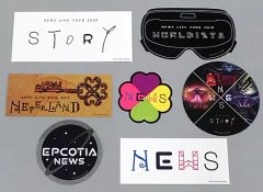 중고 シール・ステッカー NEWS STORY ステッカー７枚セット 「NEWS LIVE TOUR 2020 STORY」