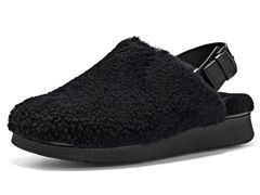 フィットフロップ レディース シューズ サンダル Fitflop GenFF Shearling BackStrap Mules All Black ブラック