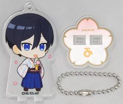 중고 雑貨 氷鷹北斗 「TVアニメ あんさんぶるスターズ!×animatecafe 第二弾 トレーディングアクリルスタンドキーホルダー 桜ver. Aグループ」