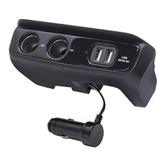 槌屋ヤック(Tsuchiya Yac) 車種専用品 トヨタ ヤリス ヤリスクロス 専用 増設ソケット 電源BOX ブラック SY-YA4as