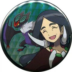 【中古】バッジ・ピンズ(キャラクター) ドラセナ＆オンバーン 「ポケットモンスター 缶バッジコレクション ～カロス地方編～」 ポケモンセンター限定