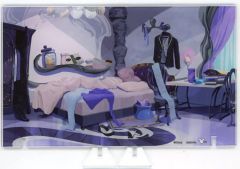【中古】アクリルスタンド・アクリルパネル フロイド・リーチ 背景アクリルスタンド 「ディズニー ツイステッドワンダーランド」 フロイドの誕生日記念グッズ