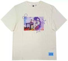 【中古】衣類 BTS(防弾少年団) PHOTO S/S T-SHIRT(Tシャツ) アイボリー Lサイズ 「BTS 2021 MUSTER SOWOOZOO」