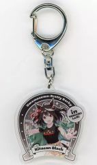 중고 雑貨 キタサンブラック アクリルキーホルダー よみうりランド ver. 「 우마무스메 プリティーダービー in よみうりランド」