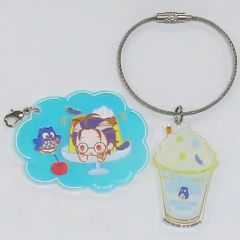 【中古】キーホルダー 躑躅森盧笙×パタパタペッピー 「ヒプノシスマイク-Division Rap Battle- SANRIO NAKAYOKU EDIT 2023 オーロラアクリルキーホルダー」