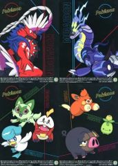【中古】文房具その他 全4種セット B5マルチシート 「ポケットモンスター スカーレット・バイオレット×セブンイレブン」 対象どん兵衛購入特典