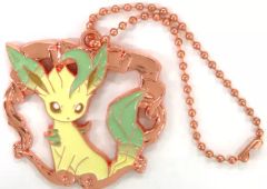중고 キーホルダー リーフィア イーブイフレンズ アクセサリーチャーム 「 이치방쿠지 Pokemon ～Fantasy Closet～」 F賞