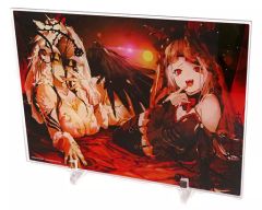 【中古】アクリルスタンド・アクリルパネル 8.アルベド＆シャルティア アクリルパネル 「くじ引き堂 オーバーロードIV オンラインくじ ver.2」 B-8賞