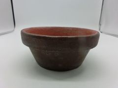TAKA183-84 ◇『駄温鉢』素焼きの浅鉢 テラコッタ鉢 盆栽 園芸