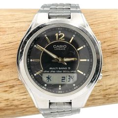 稼働 訳有 カシオ CASIO リニエージ LINEAGE LCW-M200 電波ソーラー 腕時計 アナデジ ラウンド マルチバンド5 ウェーブセプター wave ceptor タフソーラー TOUGH SOLAR アラーム デュアルタイム dm25