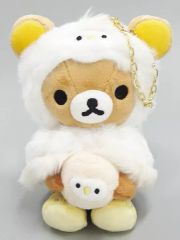 중고 잡화 리락쿠마 ふくろう ぶらさげぬいぐるみ 「 리락쿠마 」 리락쿠마 ストア池袋サンシャインシティ店限定