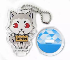 중고 雑貨 コロマル 「セガコラボカフェ ペルソナ 25th Anniversary 後期 スタンド付きデフォルメアクリルキーホルダー P3 」