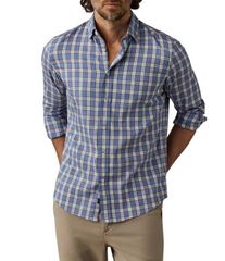 ファレティ メンズ トップス シャツ Faherty Performance Stretch Movement Plaid Long Sleeve Woven Shirt Crest Valley P