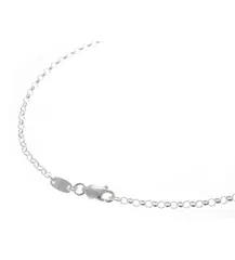 ワン ハンドレッド エム レイディアス ONE HUNDRED M RADIUS 【 CHAIN R18 】 シルバー ロール チェーン ネックレス 54010
