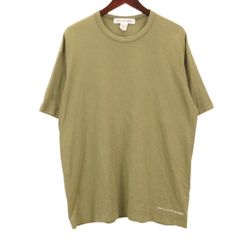 꼼데가르송 シャツ COMME des GARCONS SHIRT Tシャツ 半袖 ロゴ カーキ S ■GY09