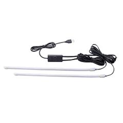 槌屋ヤック(Tsuchiya Yac) 車内用品 LEDイルミネーション アンビエント レインボー チューブ ライト ホワイト/ブラック 10×50×20mm PF-380 国内発送