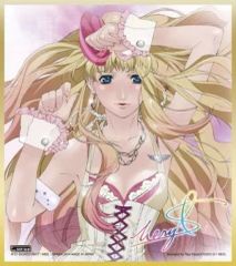 중고 食玩 雑貨 MF-03 シェリル・ノーム 寝転び 「マクロスF フロンティア 色紙ART」