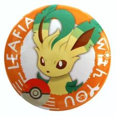 중고 バッジ・ピンズ キャラクター リーフィア 缶バッジ POKEMON with YOU- 포켓몬 はいつもキミといっしょ- 「ポケットモンスター」 포켓몬 センター限定