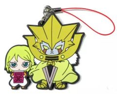 중고 ストラップ キャラクター アース&エリー 「金色のガッシュベル!! カプセルラバーマスコット3」