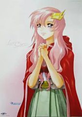 중고 ポスター アニメ ラクス・クライン ミニポスターG 「機動戦士ガンダムSEED DESTINY」