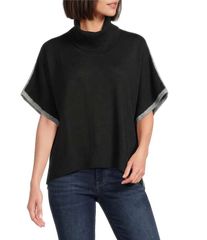 エコー レディース トップス シャツ Echo Cozy Cowl Neck Poncho Black ブラック