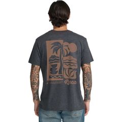 ルーカ メンズ トップス Tシャツ RVCA Mirage TShirt Mens Black ブラック