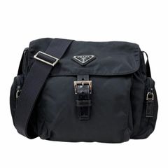 プラダ ショルダーバッグ ナイロン BT0501 ブラック レディース PRADA 中古 プラダ