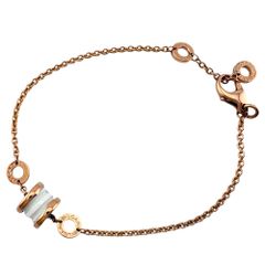 ブルガリ B-ZERO.1 ビーゼロワン エレメント ブレスレット 18金 K18ピンクゴールド レディース BVLGARI 中古 ブルガリ