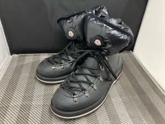MONCLER/HENOC SCARPA/ショートブーツ/サイズ38(23.5-24.5cm相当)/ブラック/モンクレール/ラバーブーツ/ダウンデザイン