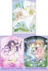중고 ポストカード B.木之本桜&大道寺知世 ポストカード3枚セット 「 카드캡터 체리 原画展」