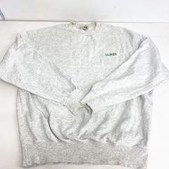 L.L.Bean エルエルビーン スウェット/トレーナー グレー 3475-3030 REG MEDIUM 綿100% ロゴ刺繍 美濃屋[OL02934]