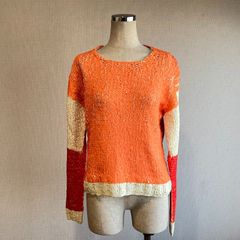 PLEATS PLEASE プリーツプリーズ ISSEY MIYAKE イッセイミヤケ マルチカラーニット ロングスリーブ_ヌBW_D1019-F01C