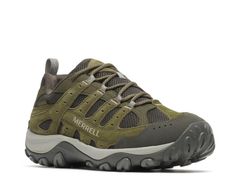 メレル メンズ シューズ スニーカー Merrell Accentor 4 Waterproof Hiking Shoe Mens Loden Green グリーン