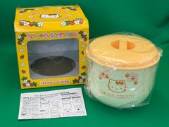 비매품 キティ 미사용 レンジでごはん 炊飯器 3合 산리오 1.5L エイコー 当時物