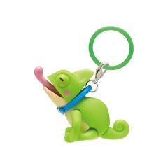 중고 キーホルダー ライトグリーン 「おさんぽカメレオン Fit」