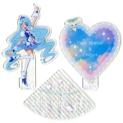 중고 アクリルスタンド・アクリルパネル キュアマリン ホログラムアクリルスタンド 「ハートキャッチプリキュア!＆Go!プリンセスプリキュア×ビックカメラグループ」