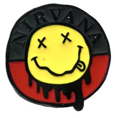 NIRVANA 니르바나 웃는 얼굴 핀 배지 핀 배치 핀스