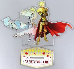 중고 雑貨 ネロ＆ギルガメッシュ ビッグアクリルマスコット 「ワダアルコ展 Fate ＆ Fate/EXTRA ART WORKS」